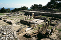 Southwest view of the sacred agora