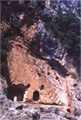 View of the Kastalia spring
