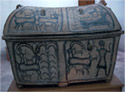 Backside from the sarcophag