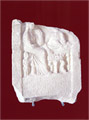 Burial stele with necrodeipnus