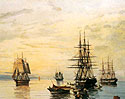 Costas Volonakis, "Sailing ships", oils