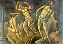 F. Kontoglou, "Laocoon", 1938, oils, 80x100 cm.