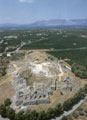 Aerial photo of the acropolis from south