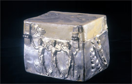 Silver reliquary