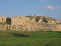 The upper citadel and the west rampart from west