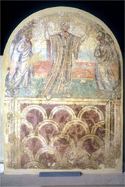 Wall painting of Susanna and the Elders